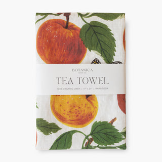 APPLE ORCHARD | 100% LINEN TEA TOWEL - Botanica Paper Co.®