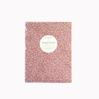 TERRACOTTA PETITE FLORA | Tissue Paper (10 sheets) - Botanica Paper Co.®