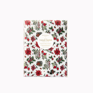 CHRISTMAS FLORALS | Tissue Paper (10 sheets) - Botanica Paper Co.®