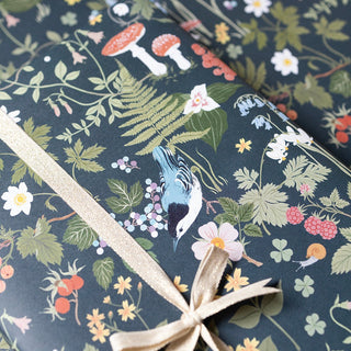 WOODLAND | Double Sided Wrapping Paper - Botanica Paper Co.®