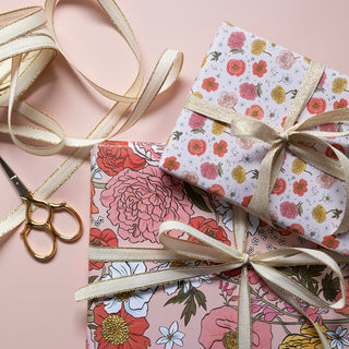 GARDEN FLORA | Double Sided Wrapping Paper - Botanica Paper Co.®