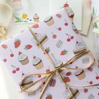 MAKE A WISH | Double Sided Wrapping Paper - Botanica Paper Co.®