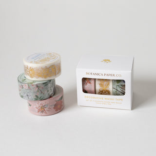 Washi Tape | Gift Box of 3 - Botanica Paper Co.®