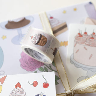 BIRTHDAY TREATS | PERFORATED WASHI TAPE - Botanica Paper Co.®