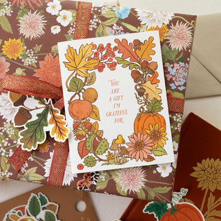 YOU ARE A GIFT | greeting card - Botanica Paper Co.®