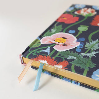 POPPY GARDEN | LINEN BOUND JOURNAL - Botanica Paper Co.®