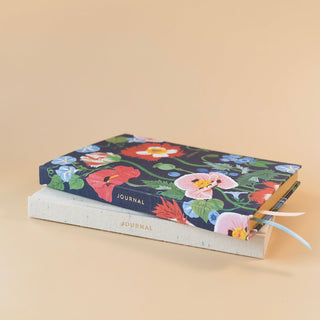 POPPY GARDEN | LINEN BOUND JOURNAL - Botanica Paper Co.®
