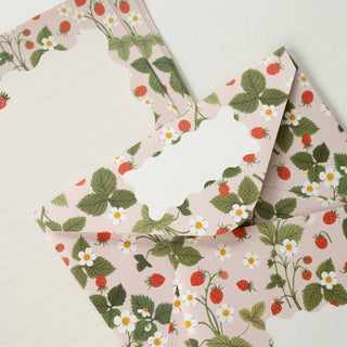 WILD STRAWBERRIES | Letter Writing Set - Botanica Paper Co.®