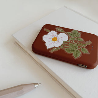 WHITE ROSE | CLEAR VINYL STICKER - Botanica Paper Co.®