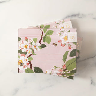APPLE BLOSSOM Envelopes | Boxed set of 15 - Botanica Paper Co.®