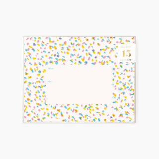 CONFETTI Envelopes | Boxed set of 15 - Botanica Paper Co.®