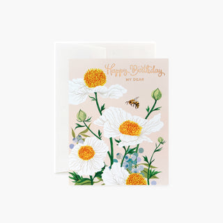MATILIJA POPPY Birthday Card - Botanica Paper Co.®