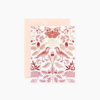 FLORA & FAUNA Birthday Card - Botanica Paper Co.®