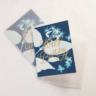 CYANOTYPE | Birthday Card - Botanica Paper Co.®