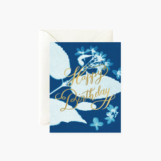 CYANOTYPE | Birthday Card - Botanica Paper Co.®
