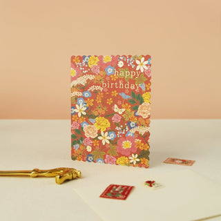 DUSK FLORA BIRTHDAY | greeting card - Botanica Paper Co.®