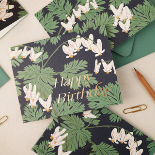 WOOD FLORA | birthday card - Botanica Paper Co.®