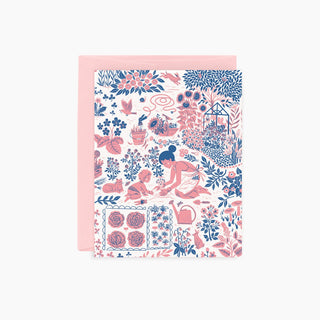 GARDENERS | Tri - Fold Greeting Card - Botanica Paper Co.®