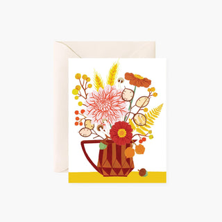 FALL VASE | Greeting Card - Botanica Paper Co.®