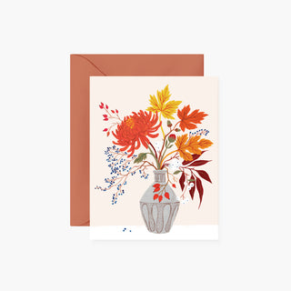 GRAY VASE | Greeting Card - Botanica Paper Co.®