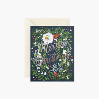 Christmas Wreath Card - Botanica Paper Co.®