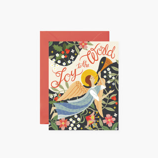 JOY TO THE WORLD | Christmas Card - Botanica Paper Co.®