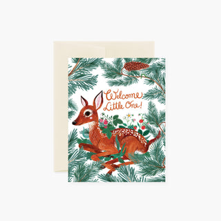 Welcome Little One | Fawn - Botanica Paper Co.®