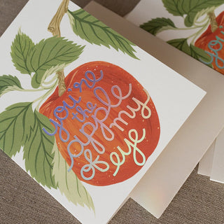 APPLE OF MY EYE Card - Botanica Paper Co.®