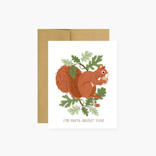 NUTS ABOUT YOU Card - Botanica Paper Co.®