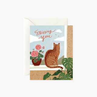MISSING YOU | Greeting Card - Botanica Paper Co.®