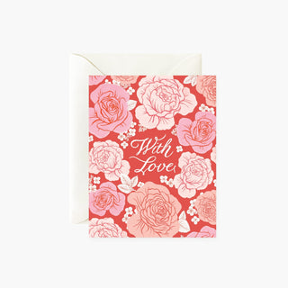 WITH LOVE Card - Botanica Paper Co.®