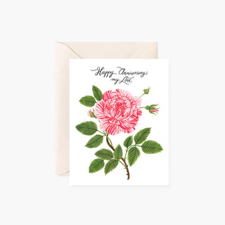 PEPPERMINT ROSE Happy Anniversary - Botanica Paper Co.®