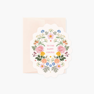 TO THE HAPPY COUPLE | greeting card - Botanica Paper Co.®