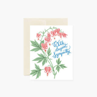 WITH DEEPEST SYMPATHY | Greeting Card - Botanica Paper Co.®