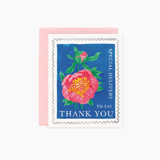 FLORAL STAMP Thank You Card - Botanica Paper Co.®