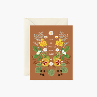GRATEFUL FOR YOU Card - Botanica Paper Co.®