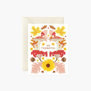 SO THANKFUL Card - Botanica Paper Co.®
