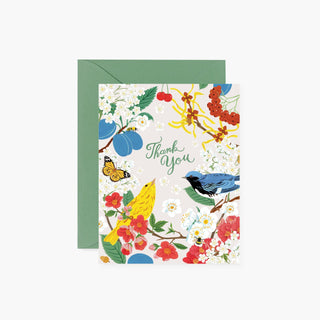 TREE CHATTER Thank You Card - Botanica Paper Co.®