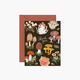 MUSHROOMS Thank You Card - Botanica Paper Co.®