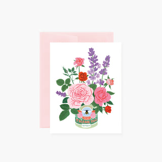 ROSE AND LAVENDER | Thank You Card - Botanica Paper Co.®