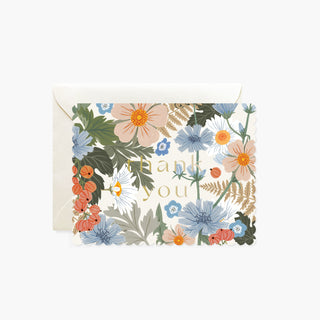 PASTEL FLORA | thank you card - Botanica Paper Co.®