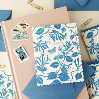 HONEYSUCKLE | thank you card - Botanica Paper Co.®