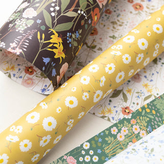 WILD FLOWERS | Double Sided Gift Wrap - Botanica Paper Co.®