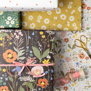WILD FLOWERS | Double Sided Gift Wrap - Botanica Paper Co.®