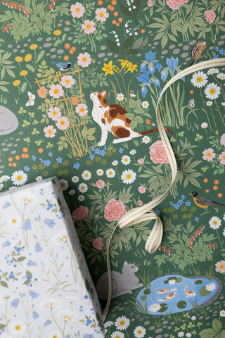 GARDEN | Double Sided Gift Wrap - Botanica Paper Co.®