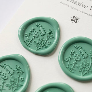 GARDEN | Self - Adhesive Wax Seal Set - Botanica Paper Co.®