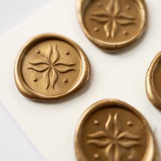 FOLK MOTIF | Self - Adhesive Wax Seal Set - Botanica Paper Co.®