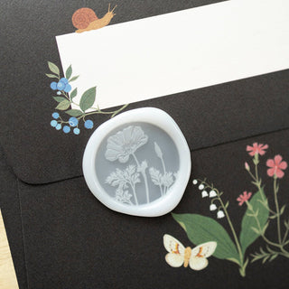POPPY | Self - Adhesive Wax Seal Set - Botanica Paper Co.®