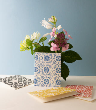 HELLO FOLK PATTERN | Greeting Card - Botanica Paper Co.®