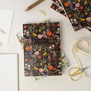 WILD FLOWERS | Deluxe Notebook / SECONDS - Botanica Paper Co.®